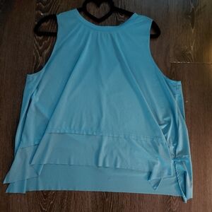 SO Women's Light Blue Layered Tank Top